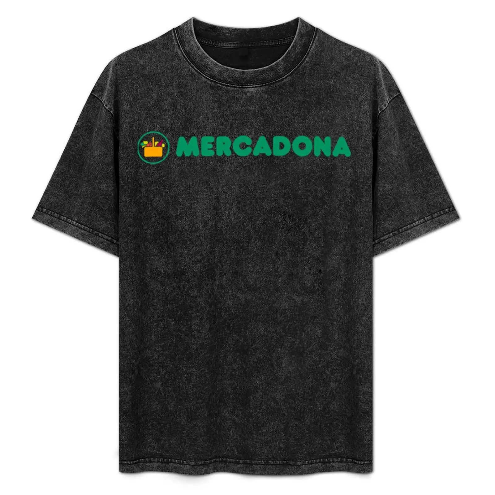 

Mercadona Logo Funny T-Shirt Blouse anime stuff oversizeds slim fit t shirts for men