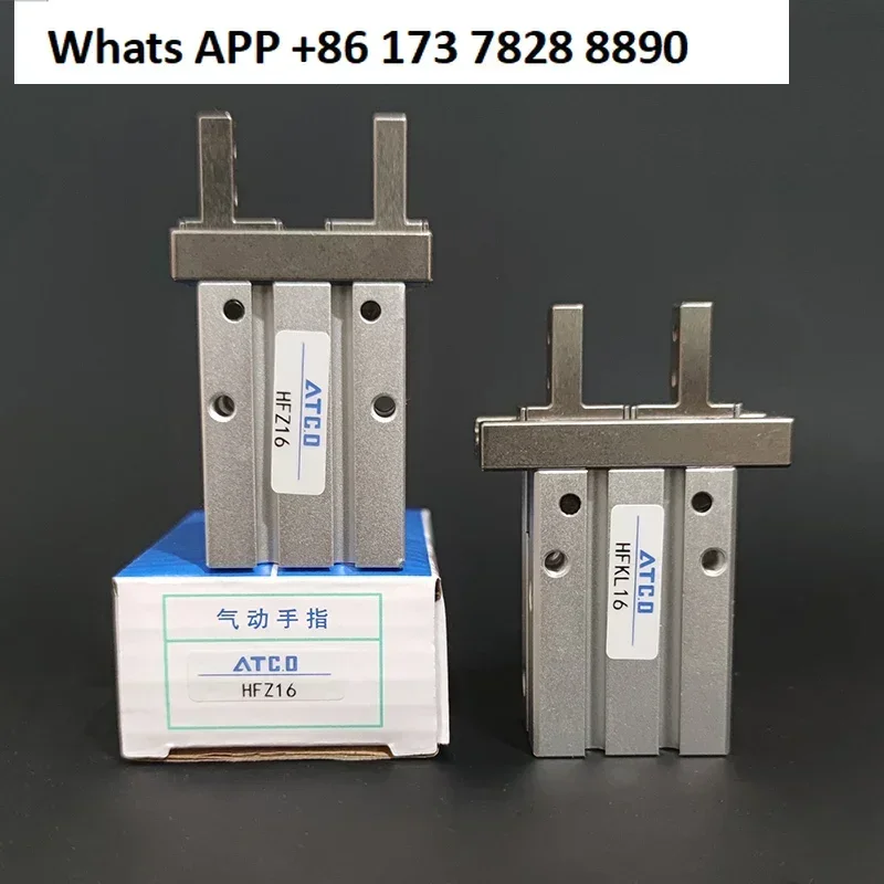 Pneumatic Finger Cylinder Claw Guide Lengthened HFKL/HFZ6/10/16/20/25/32/40 B Parallel Air Claw