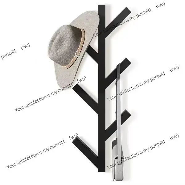 

Wall Hanging Coat Rack Metal Modern Wall Jacket Tree Wall Display Rack Hanging Clothes