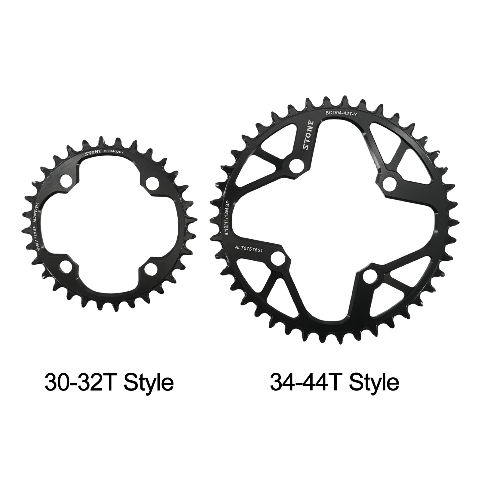94 BCD Round Chainring 32T-42T for SRAM NX GX X1