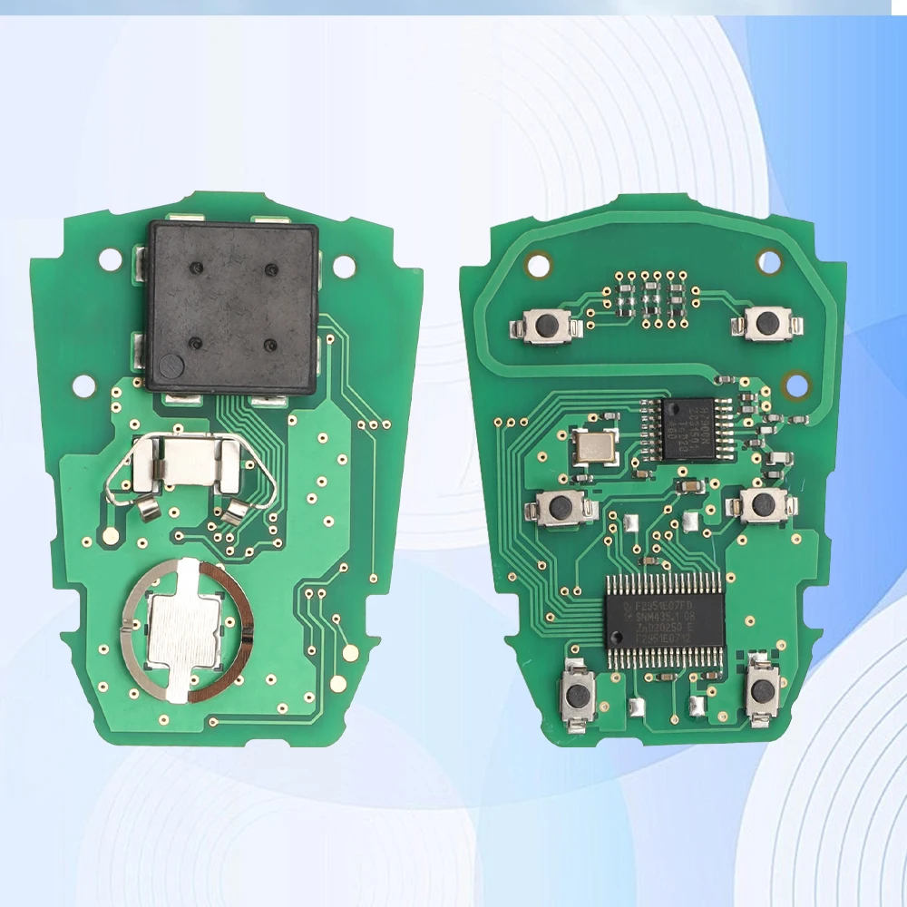 Leo For Cadillac Escalade ATSL CT6 ESV 2015 2016 2017 2018 2019  Smart Remote Car Key 315/433MHZ ID:46CHIP FCC ID:HYQ2AB HYQ2EB