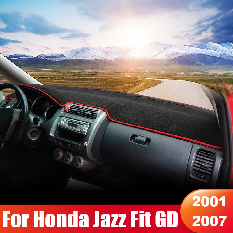 

For Honda Fit Jazz MK1 2001 2002 2003 2004 2005 2006 2007 Car Dashboard Sun Shade Mat Instrument Panel Non-slip Pad Accessories