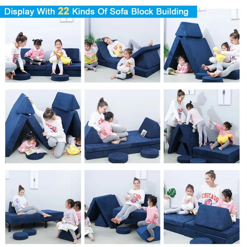 Memory foam sofa Baby play mat Children's play sofa