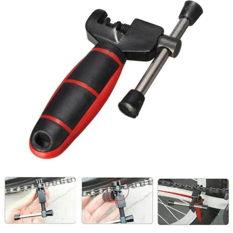 Mini Bicycle Chain Pin Remover Bike Link Breaker Splitter MTB Cycle Repair Tool Bike Chains Extractor Cutter Device Accessories