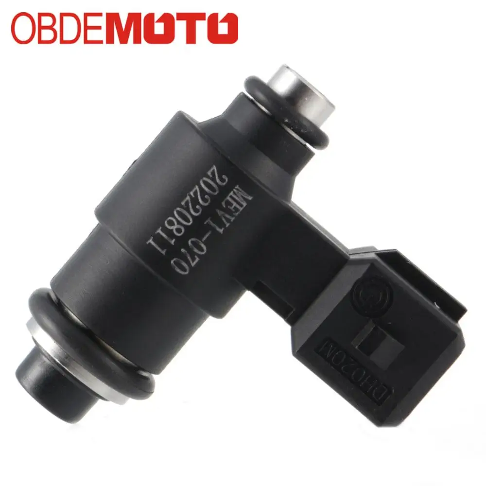 Motocicleta Combustível Injector Spray Nozzle, alto desempenho, Moto Acessório, MEV1-070, dois furos, 110CC-125CC