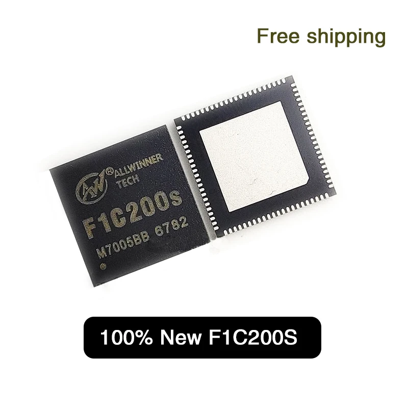 100% New Original F1C200S QFN ic Chipset in stock  Free shipping