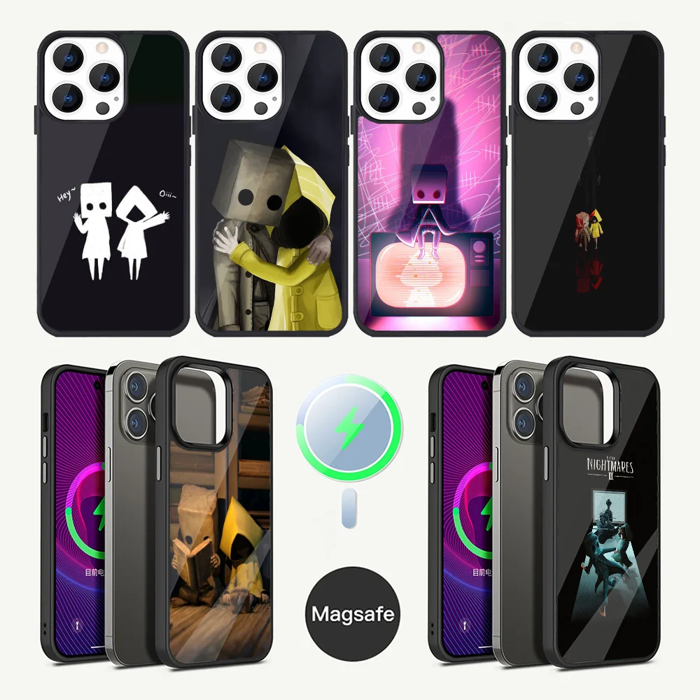 

Game Little N-Nightmares Phone Case For iPhone 16,15,14,13,12,11,Plus,Pro,Max Mini Magsafe Magnetic Wireless Charging