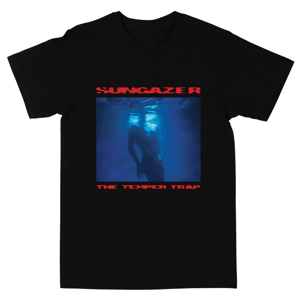 The Temper Trap Sungazer Album T-shirt Summer O-neck Short Sleeve Male Tshirts Unisex Streetwear Cotton Soft Casual Mens Tees