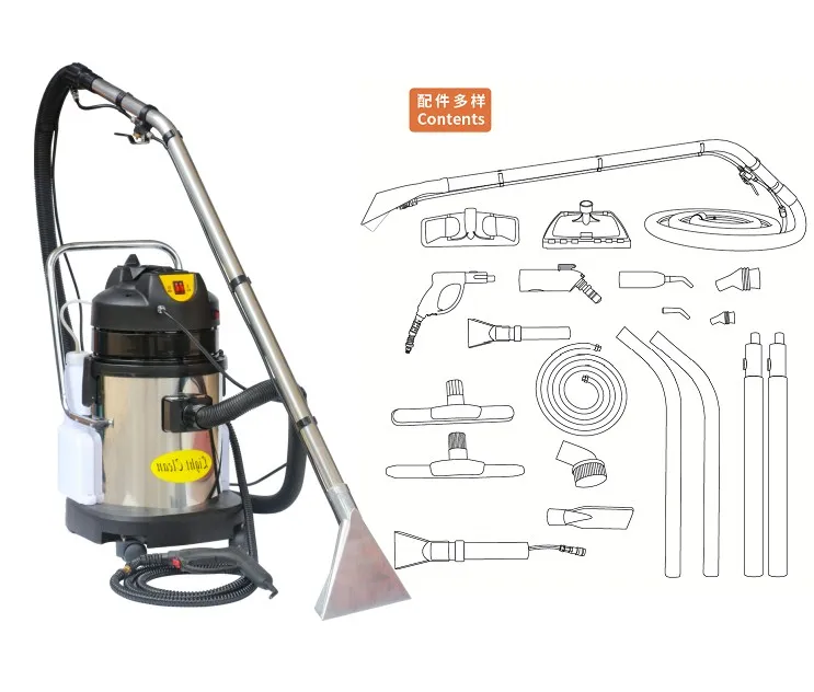 

LC-20ZQ Household Multi-functional Steam Sofa Vacuum Cleaner Wet and Dry Handheld for Hotel Upholstery Carpet Cleaning