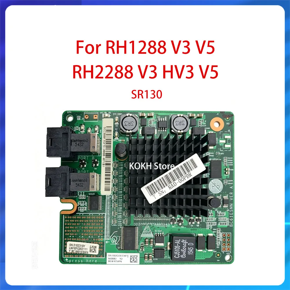 BC61ESMN SAS3008 Channel Card for RH1228 V3 V5 RH2288 V3 HV3 V5 Server Array Card RAID 0 1 10
