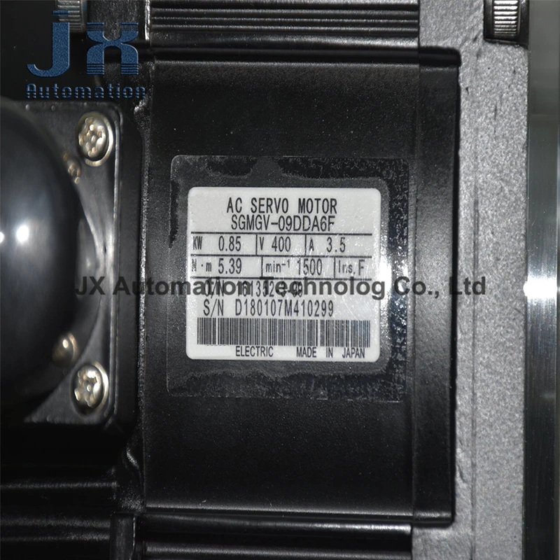 Japan Original Sigma-5 1500RPM 5.39Nm 0.85KW 400V AC Servo Motor SGMGV-09DDA6F