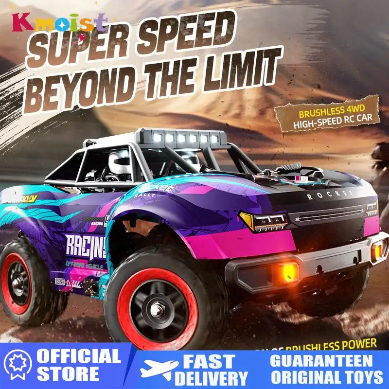 

1:18 RC Car Off-road High Speed Racing Vehicle Brushless Full-scale Remote Control 4WD Model Cars Toys for Boys Kids Xmas Gifts