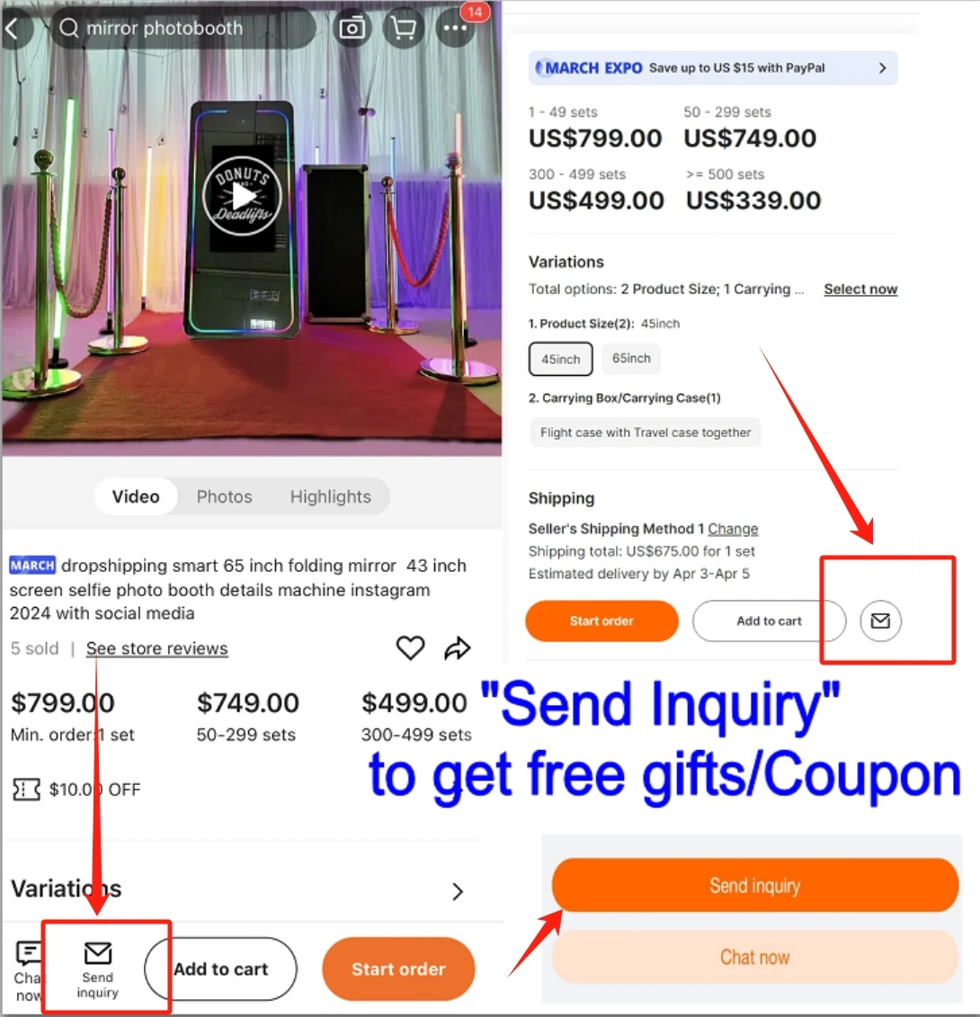 ZJW high-quality hot selling customized products Mirror Photo Booth With  and Printer Mirror Photo Booth Touch Screen Photo Boot