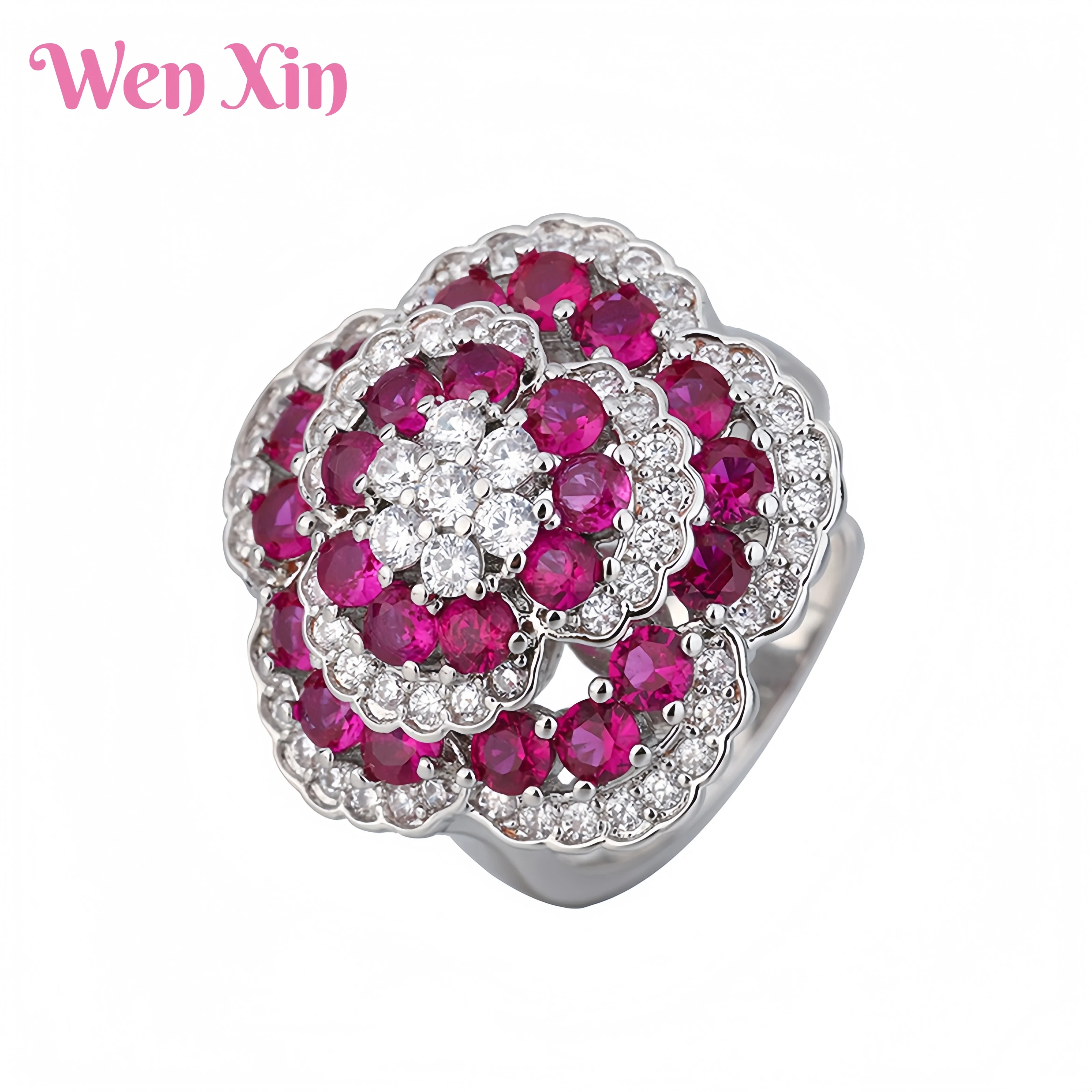 

WENXIN Brand MUSHAN MCT New Top Grade Quality Pendant Earrings Pendant Necklace Ring For Women Suit Fashion Jewelry Accessories