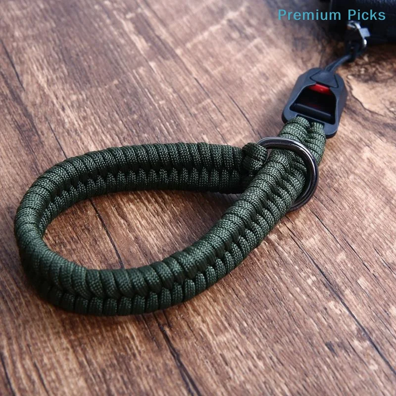 portable1pc Quick Release Buckle Woven Hand Strap Rope Wrist Wristband