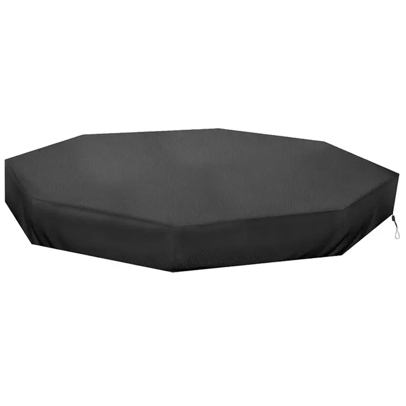 ABYN-Octagon Sand Box Cover , Waterproof Sand Box Cover , Outdoor Sand Box Cover With Buckles And Drawstring