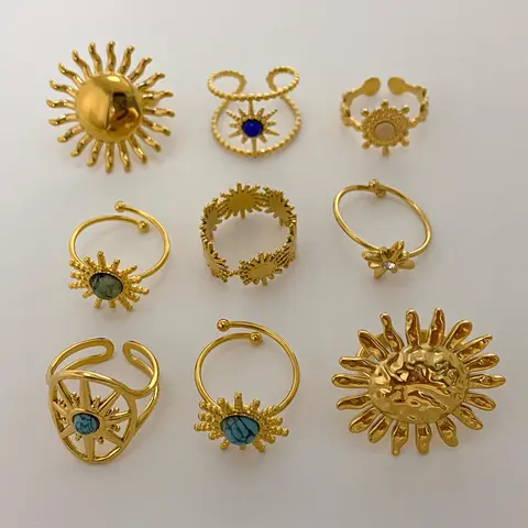 6 best sales सनबर्स्ट रिंग - №3