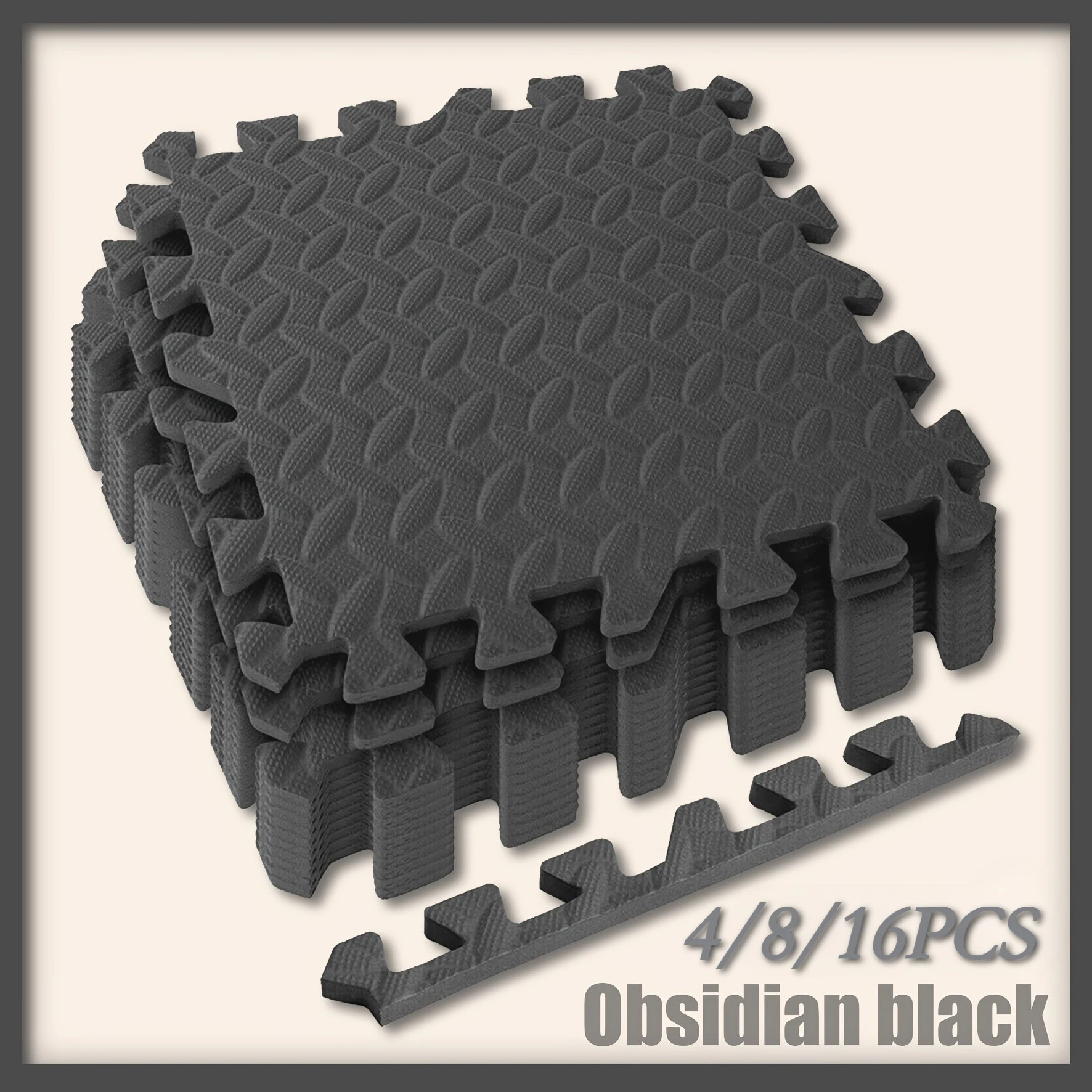 

Massage Cushion Non Slip Fitness Mat Soft EVA Foam Puzzle Mat Surface Protects Exercise Mats Bedroom Living Room Yoga Mat
