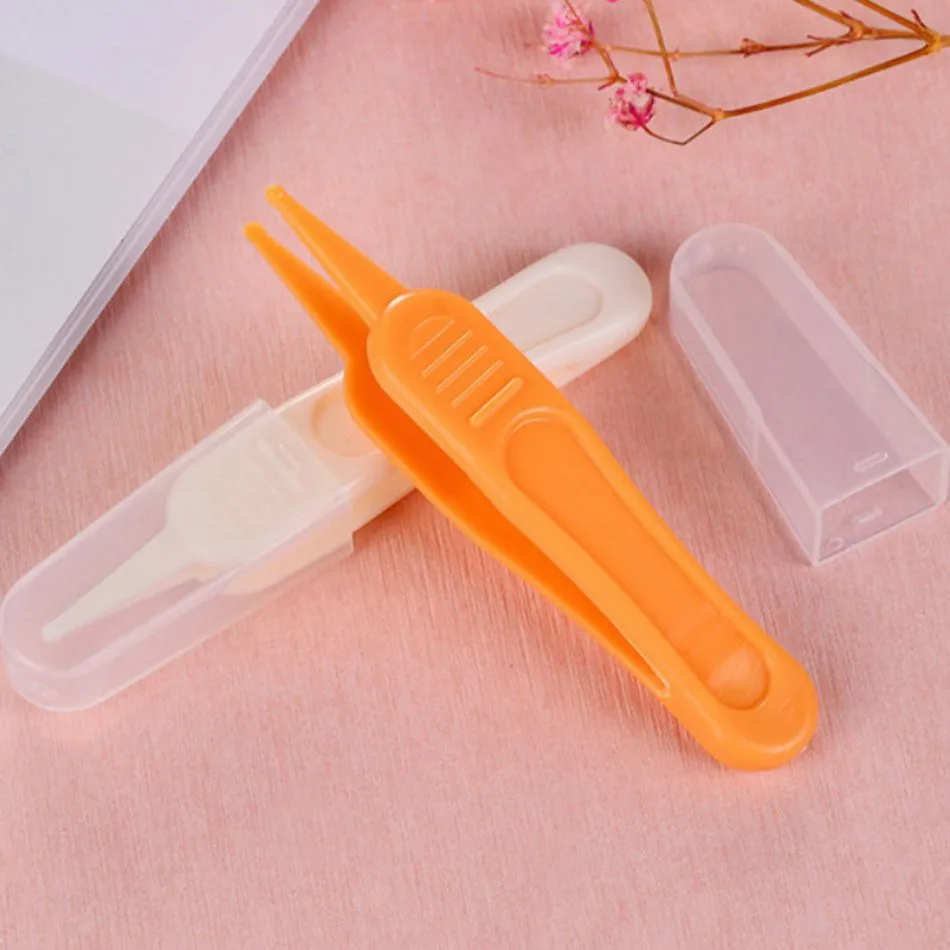 1/3pcs Baby Nose Cleaning Special Nose Clipper ABS Plastic Round Nose Forceps Safety Cleaning Tool Children\'s Nose Care Supplies