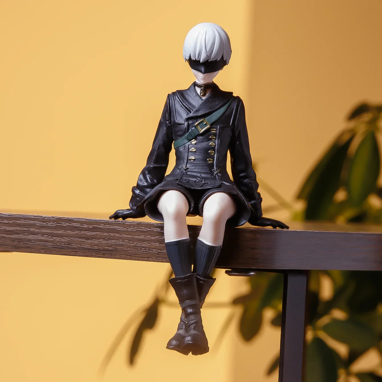 Auf Lager 13-15cm Schwarz-Weiß Brandneue Figur, PVC-Sitzmodell, Sammlerstück, Geschenkspielzeug, Neujahrs- und Feiertagsgeschenk – Detail 11