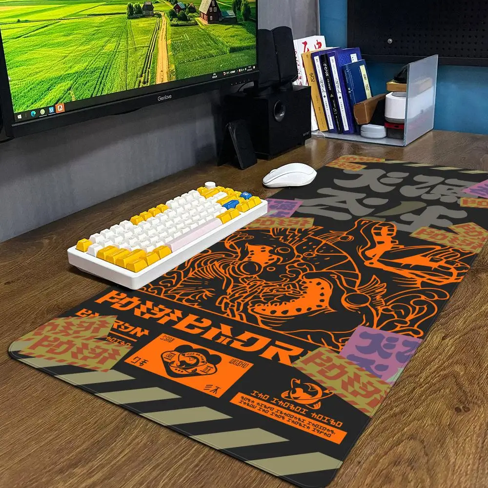Big Run Splatoon 3 Mouse Pad MouseMat XXL Aksesoris Komputer Keyboard Besar Laptop Table Pad Produk Baru Gamer Gaming