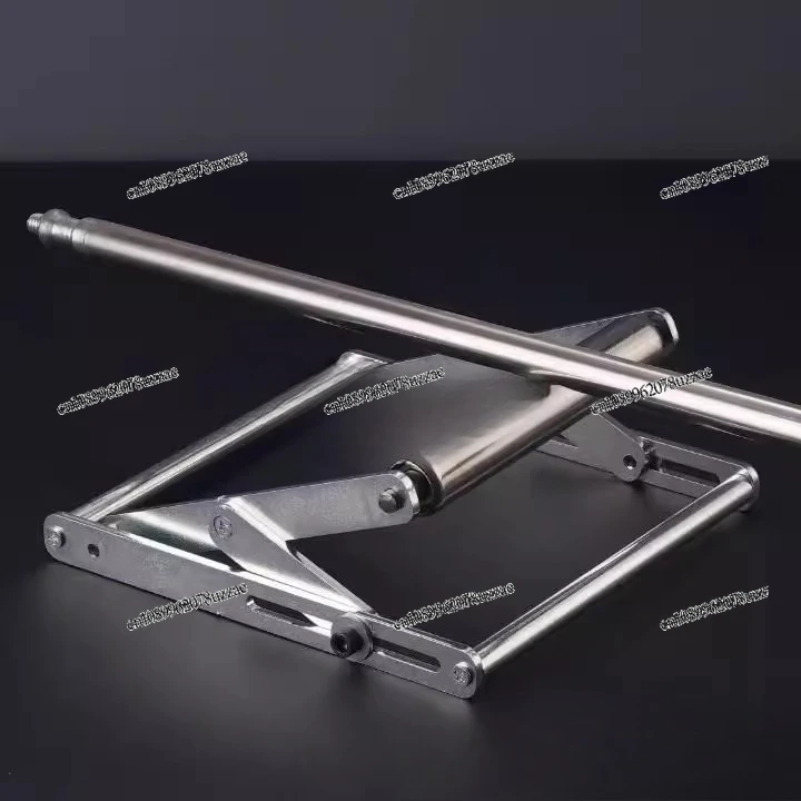 Adjustable Size 201 Stainless Steel Frame Cutting Machine Feed Frame Long Material Support Frame
