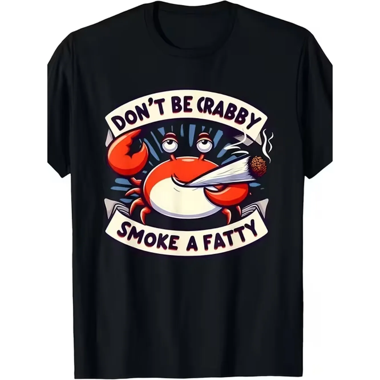 Dont Be Smoke A Fatty T Shirt Same Style For Men And Women Summer Short Sleeved Printed T Shirt Pure