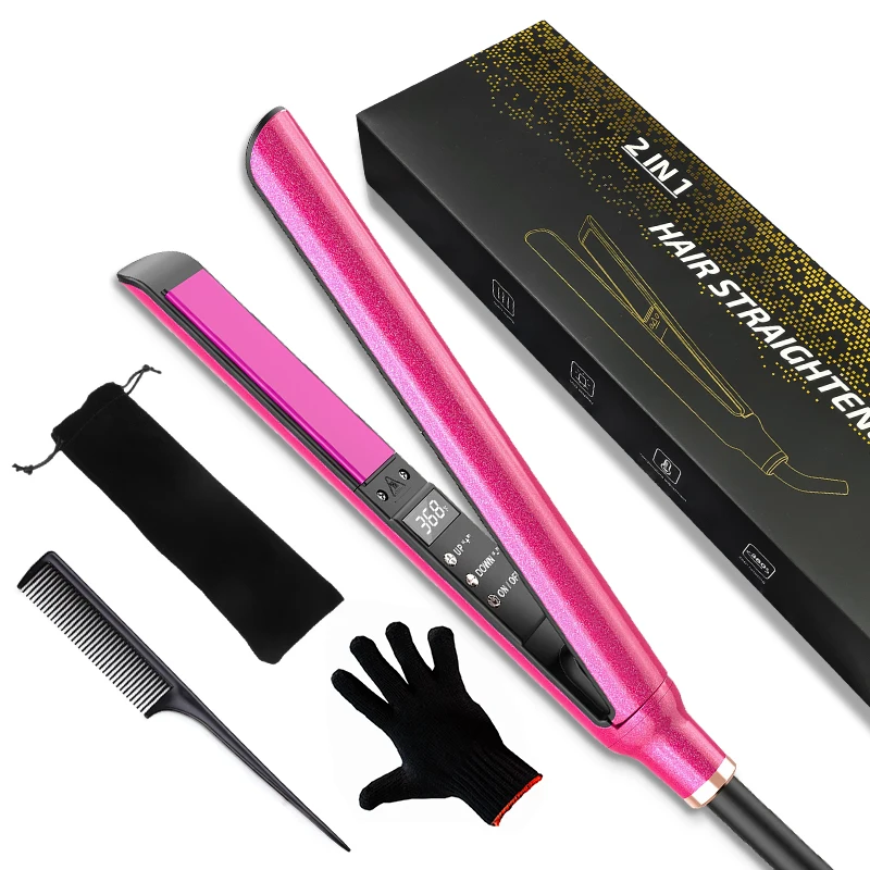 Hair straightener - Quick to get started with hair straighteners and curlers, integrating stylist and styling tools into one