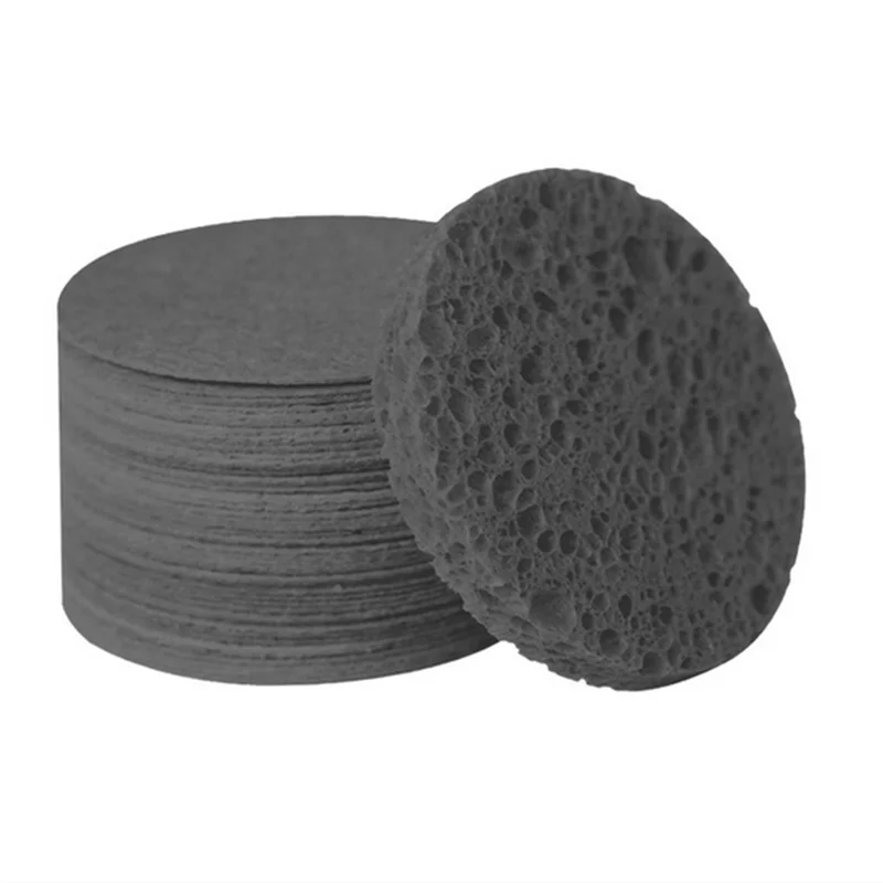 5/10/20/50PCS Black Compress Face Wash Puff Sponge Face Wash Puff Foaming Face Puff Cosmetic Puff Face Cleansing Sponge ﻿
