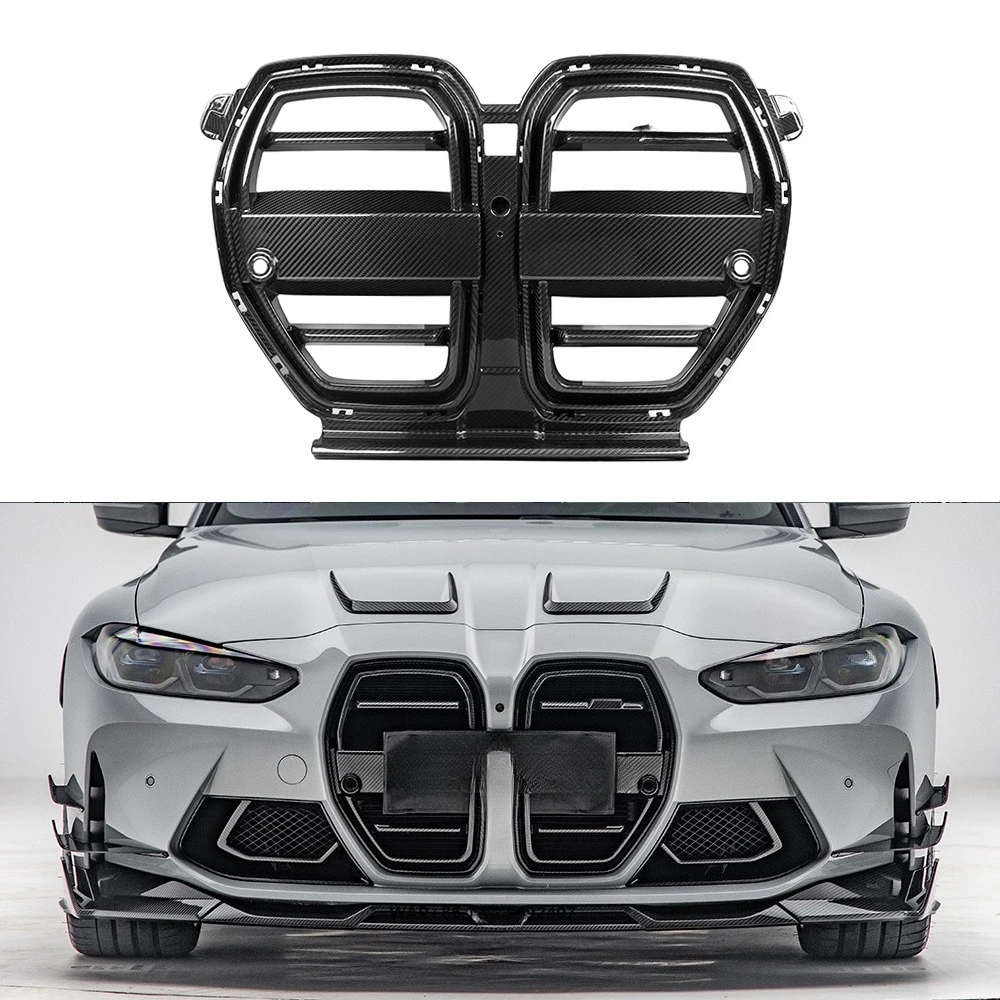 V2 M3 G80 G81M4 G82 G83 Prepreg Carbon Fiber Front Grille 2021+