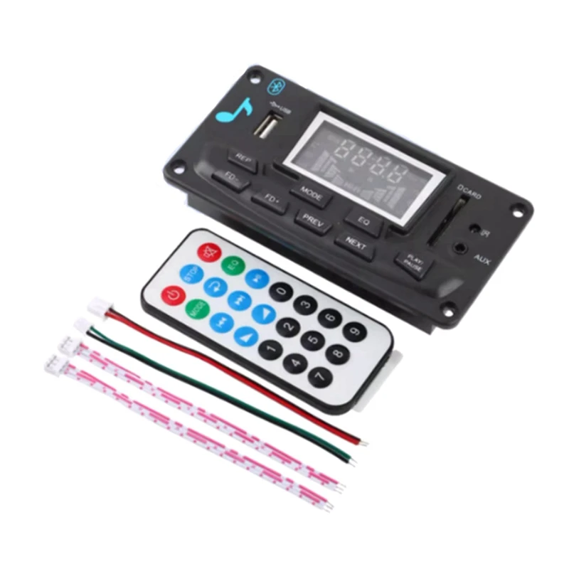 

DIY MP3-декодер, плата, плеер, Bluetooth, декодер APE без потерь, регулировка эквалайзера/FM-дисплей, аудиоэквалайзер