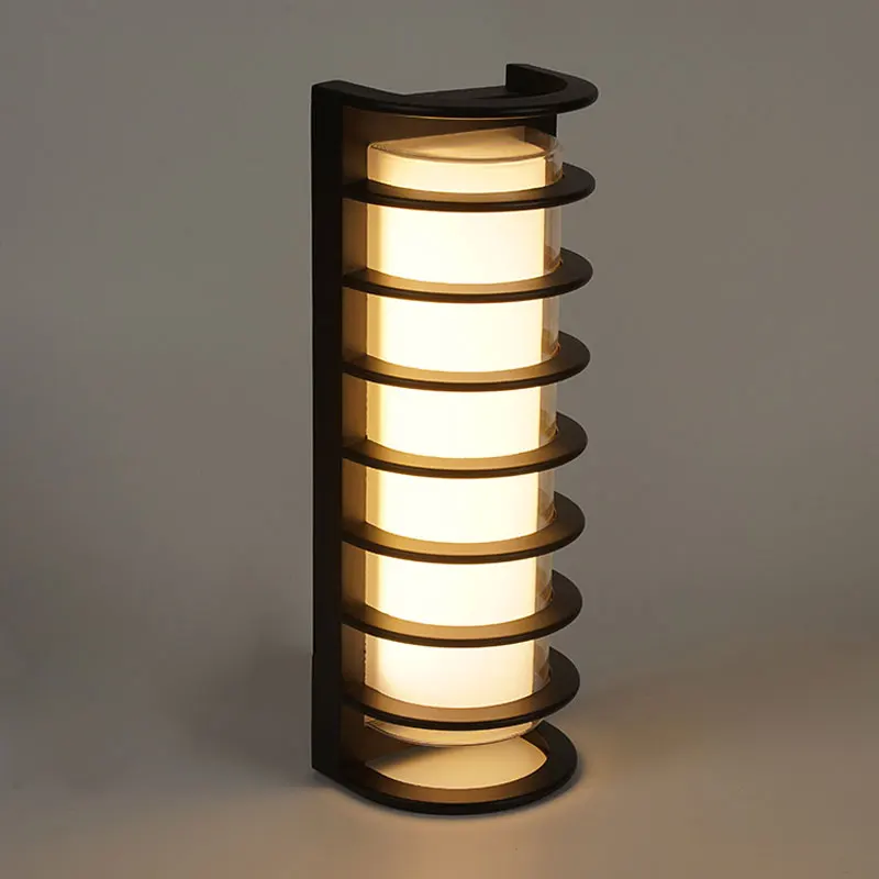 Outdoor Waterproof And Moisture-Proof Villa Courtyard Balcony Corridor Exterior Wall Modern And Simple Led Wall Lights