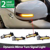 Smoked Lens Side Mirror Sequential Turn Signal Light For Mitsubishi Outlander GF GG ZJ ZK ZL 2013-20, Lancer 2016