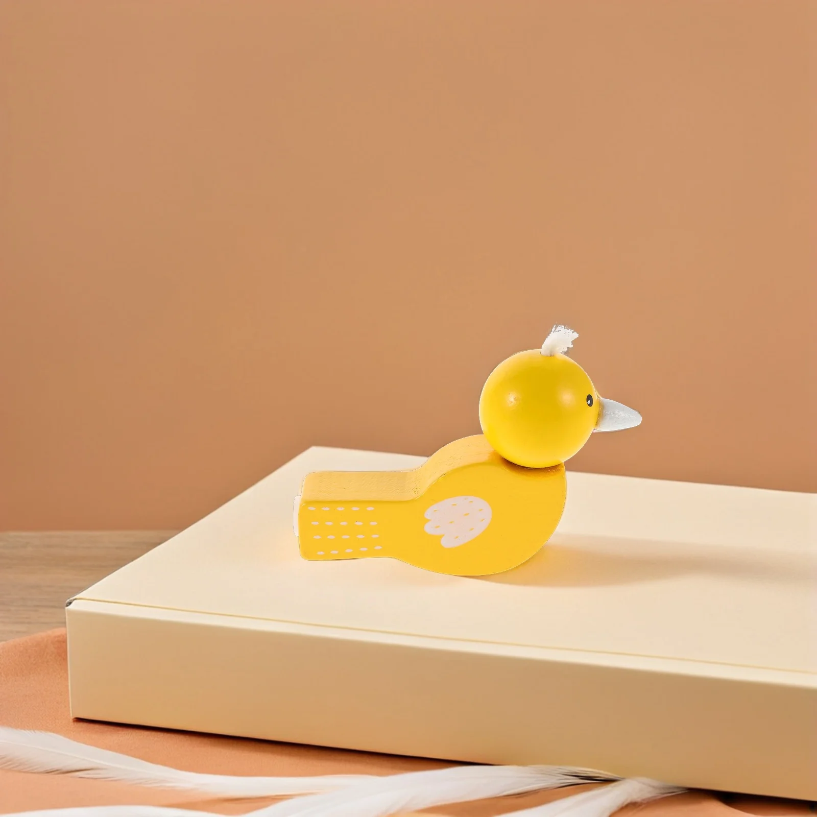 นกหวีดไม้เลียนเสียงนกร้อง 4 ชิ้น เครื่องดนตรีสำหรับเด็กเล็ก ของขวัญวันเกิด ของเล่นนกสำหรับเด็ก