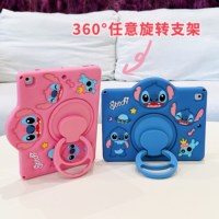 Cute 3D Cartoon Stitch Tablet Case for Ipad Air Mini 3 4 5 6 7 10.9 Pro 11 9 8 7Th 10th Gen 10.2 10.5 Air11 2024 A16 pro11 Case