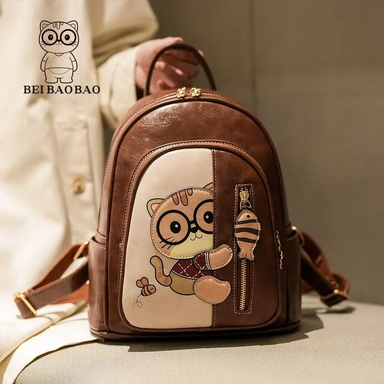 women's-commuter-bapa-2026-new-autumn-winter-school-bag-small-bookbag-girls-birthday-gift-cartoon-sle-double-layered