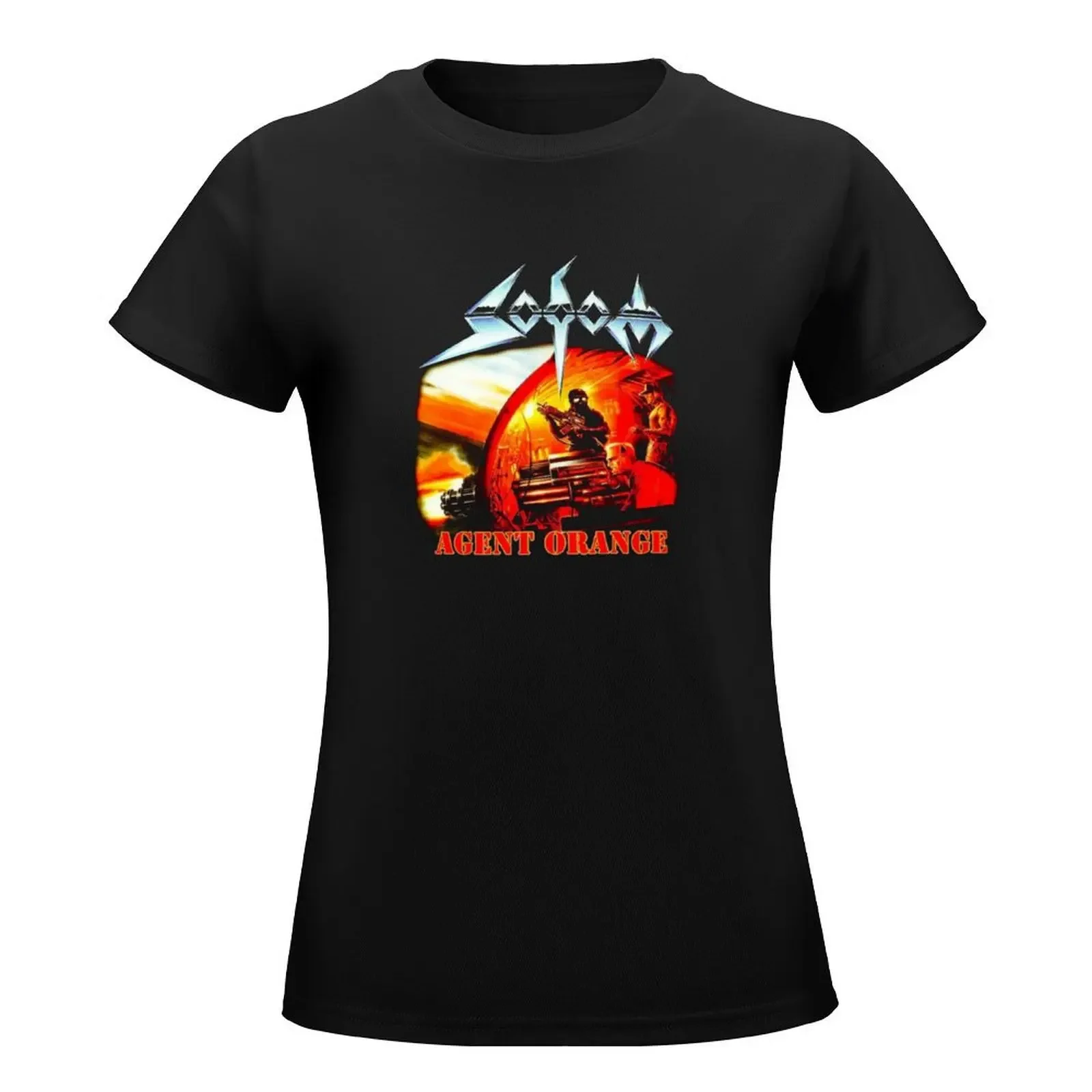 2 hot sale sodom T-Shirt Blouse hippie clothes t-shirts for Women pack