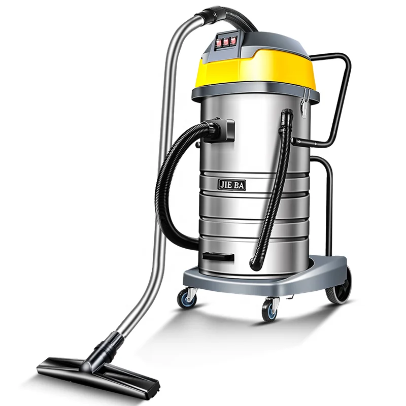 80L High Power Water Suction Intelligent Aircraft Pool Bed Floor Mattress Chalk Toner Pet Hair Dust Mites Car Vacuum Cleaner