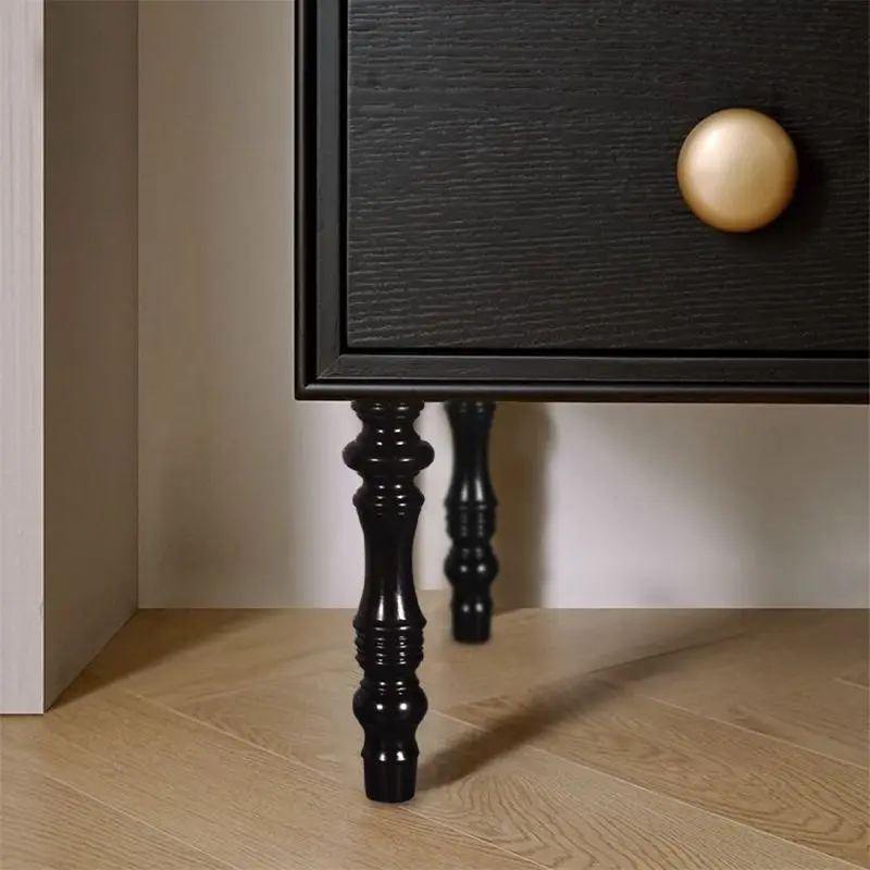 Vintage Solid Wood Table Legs Coffee Table Feet TV Cabinet Legs Universal Wooden Desk Feet for Home Furniture DIY Accessories