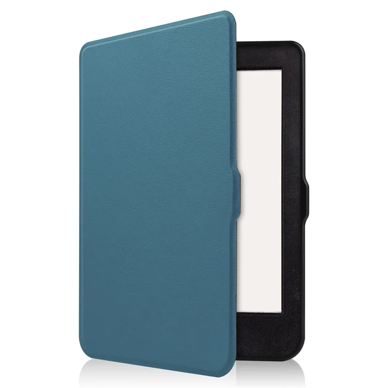 For KOBO Nia Case 2020 6inch E-book Reader Cover Auto-sleep/Wake Up Function Standing Angle Drop-proof Protective Shell