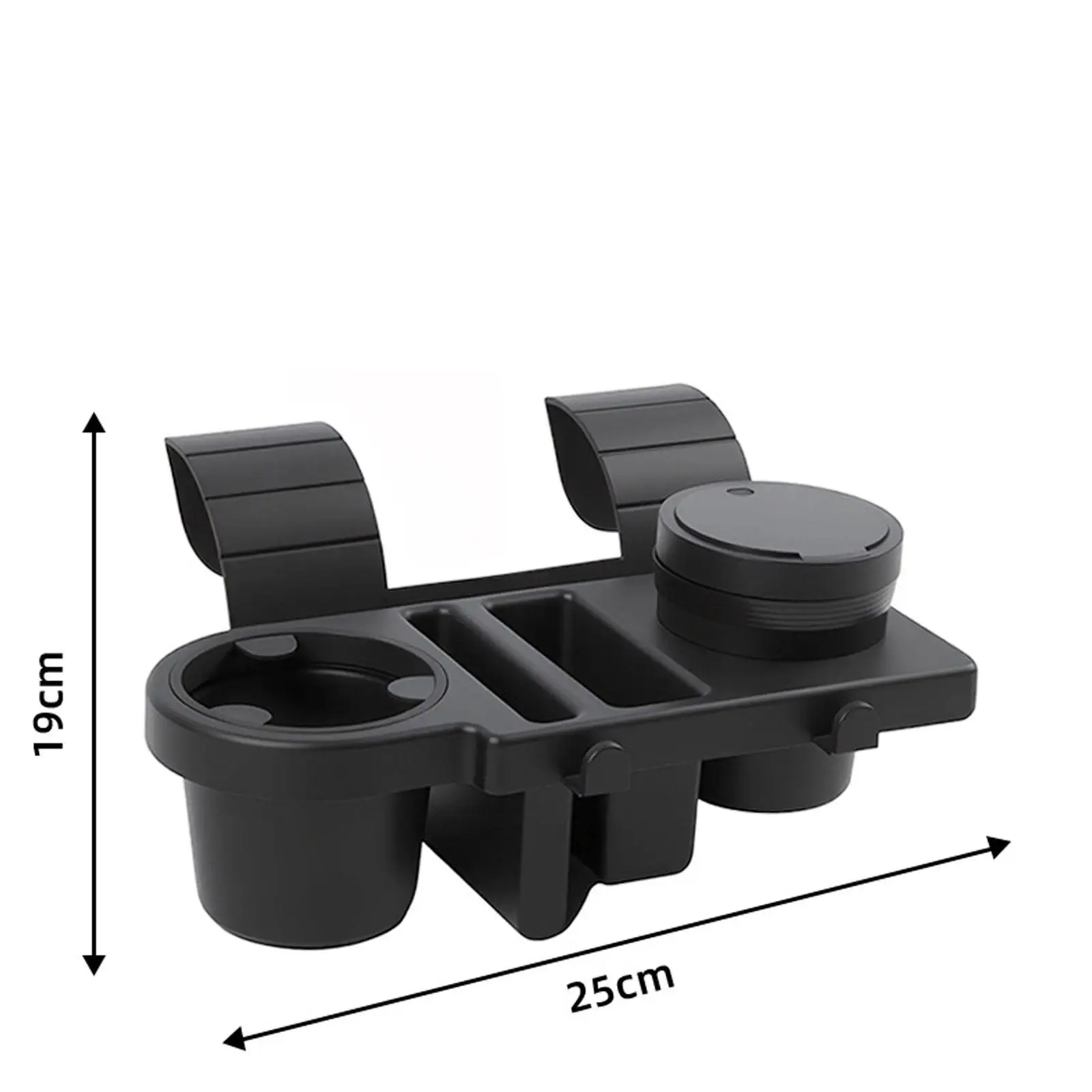 

Элегантный нескользящий многофункциональный подстаканник-органайзер для автомобиля, подвесной лоток для напитков в салон автомобиля
