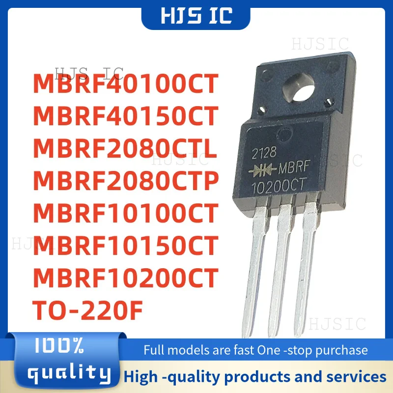 10PCS New MBRF40100…