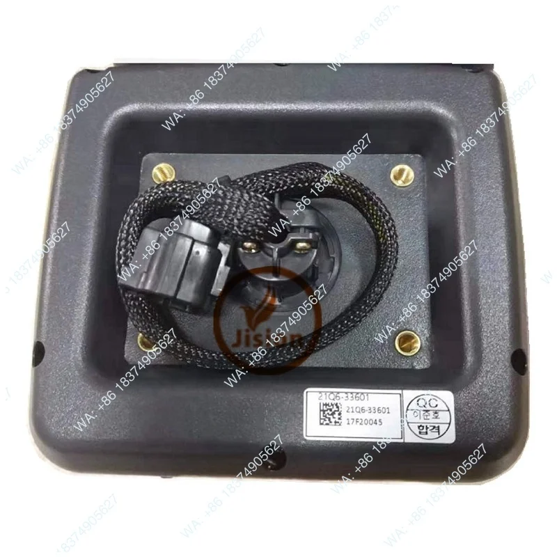 1pcs 21Q6-33400 21Q6-33401 21Q6-30105 21Q6-30104 Excavator Monitor Cluster  R300LC-9S R480-9S R520-9S R-9