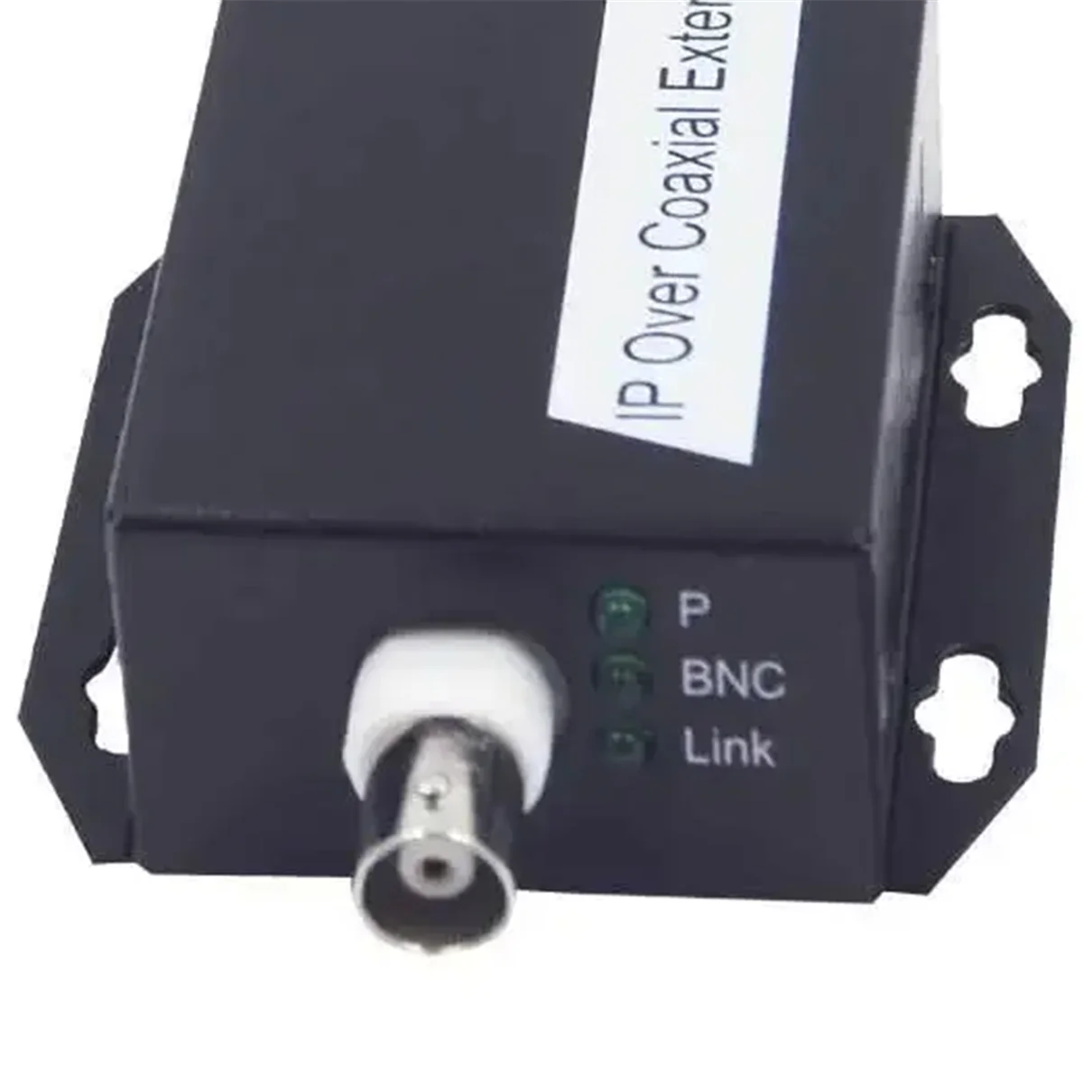 1 Stuks Ethernet Ip Extender Over Coax Hd Netwerk Kit Eoc Coaxiale Kabel Transmissie Extender Voor Beveiliging Cctv Camera 'S (A)