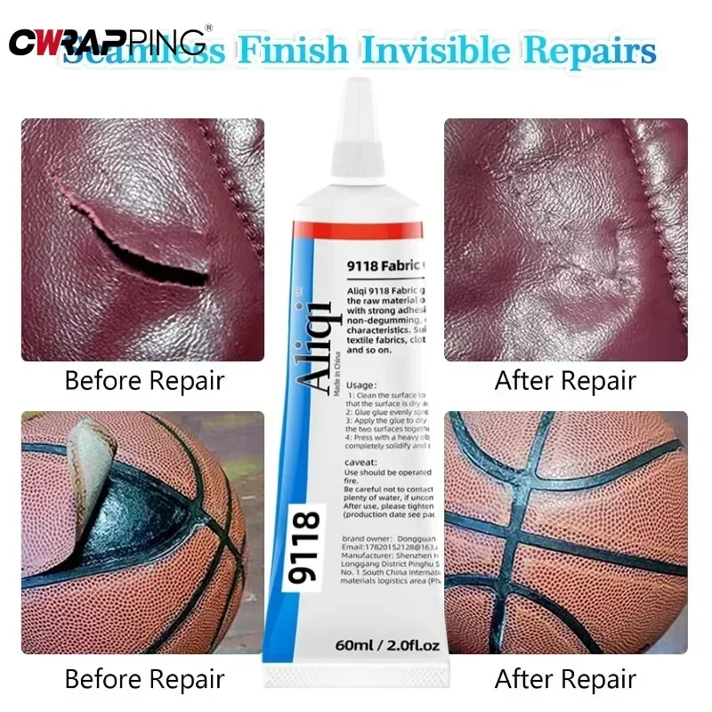 20/60ML Fabric Repair Glue Clear for Signs Multipurpose Adhesive DIY Cloth Strong Fibre Industrial Crafts Jewellery Accessories view 3