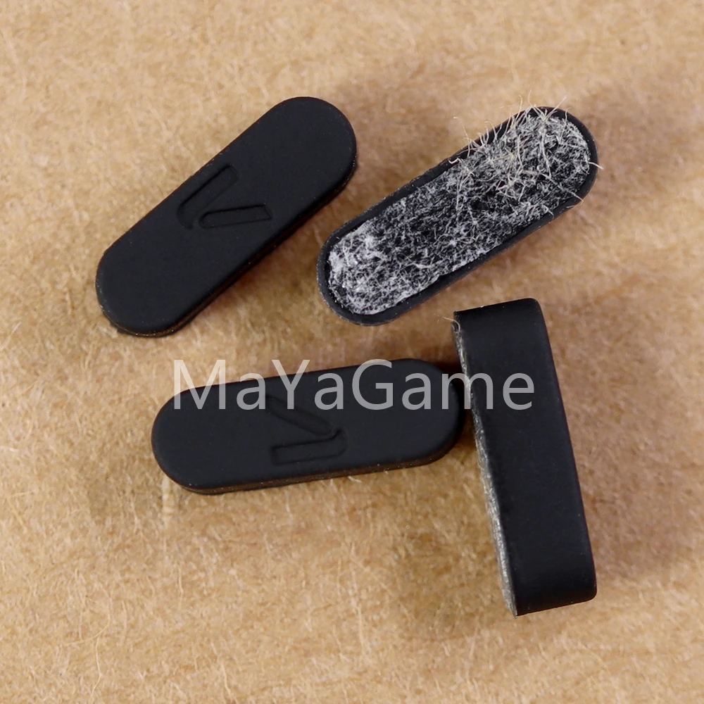 20 комплектов сменных черных резиновых ножек для XBOX ONE S черные белые для XBOX 360 XBOX серии S/X чехол для корпуса резиновый чехол