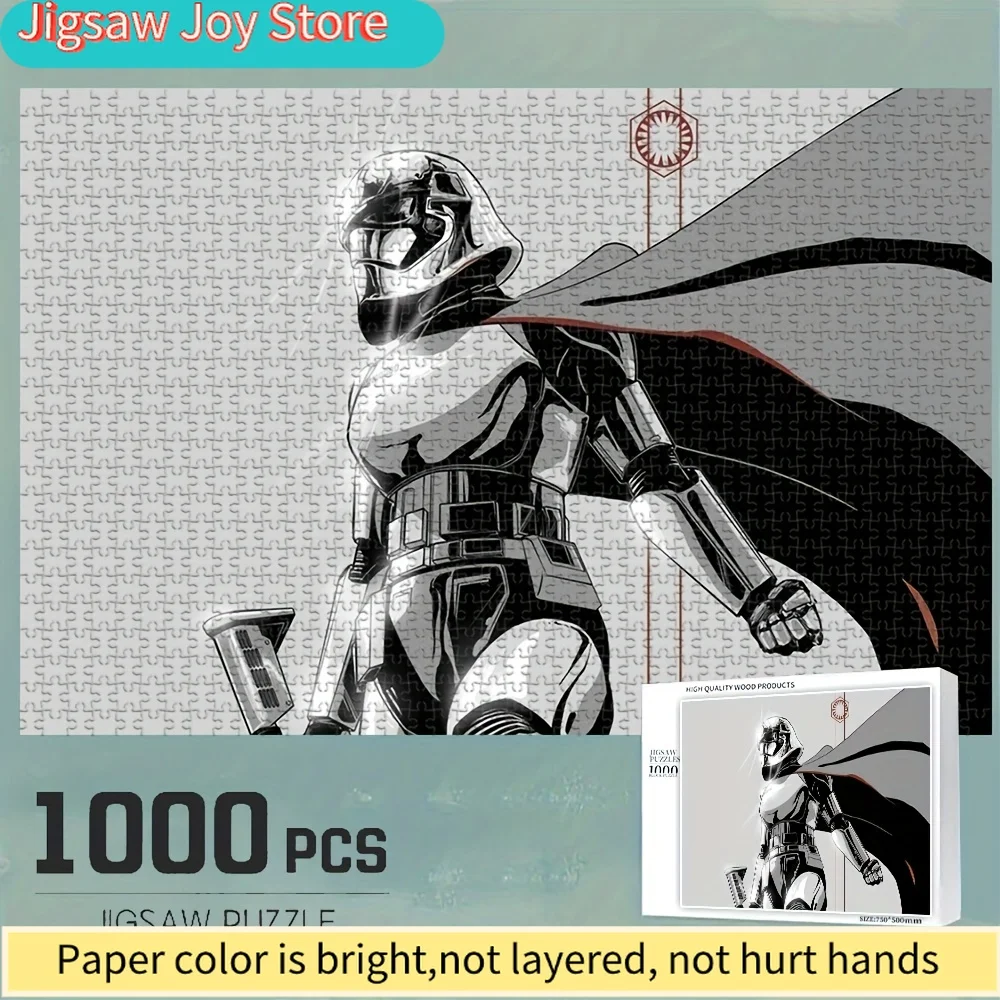 

Star WarsPuzzle, Classic Comic Movie Characters Theme, Office Desktop Puzzle, Fun Game for Family, Fine Craftsmanship, Home De