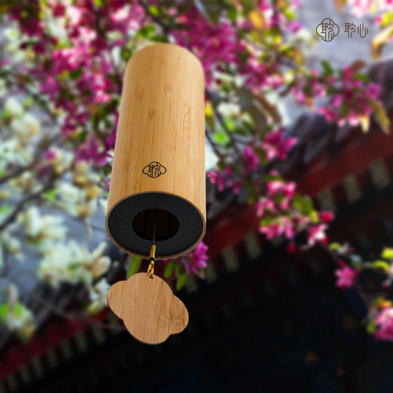 Bamboo Chord Wind Chimes, Music Chimes, Boho Windchime, Outdoor Home Garden Decoration, Yoga Meditation, Music Physiothera