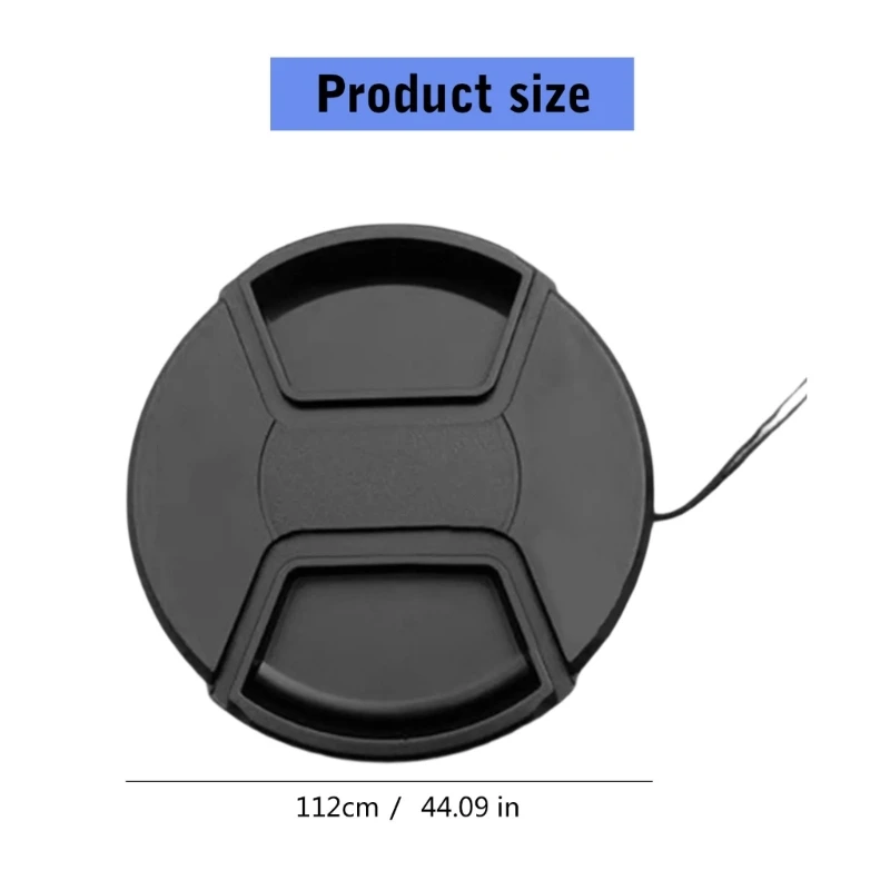 Kamera-Objektivdeckel, Staubschutz, Kamera-Front-Objektivdeckel, staubdichte Abdeckung