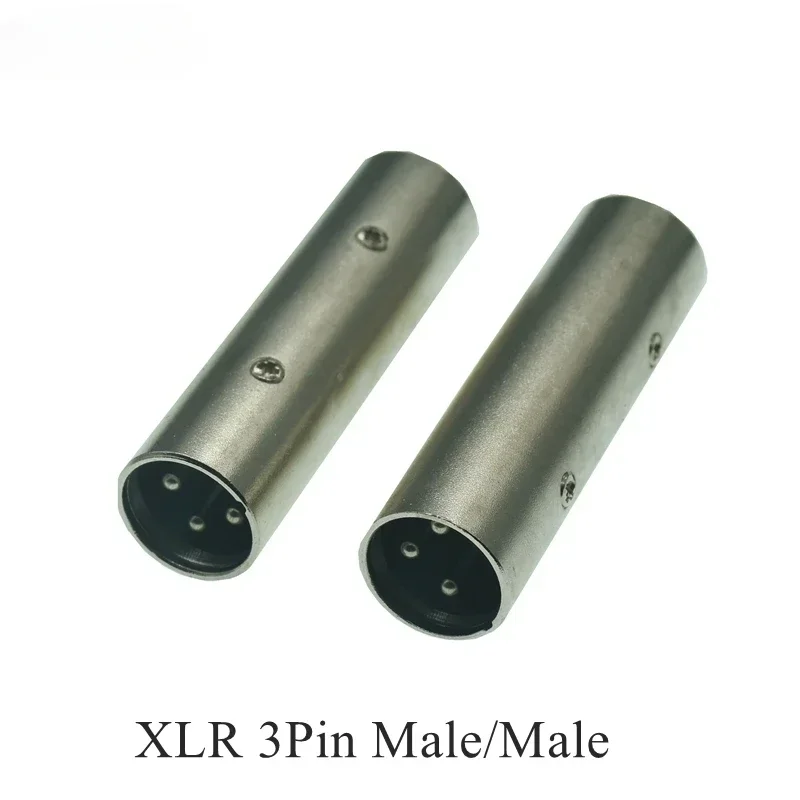 3Pin XLR żeński do 6.35mm męski Mono Jack ołowiany mikrofon 3pin XLR męski na RCA żeński lider Adapter niklowany